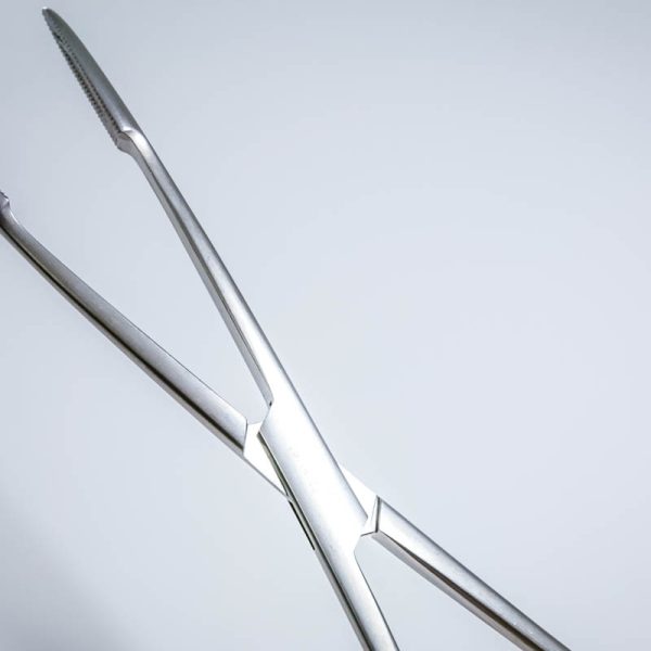 Kleszczyki do opatrunków Medicon 19.14.26 26 cm proste (31/6)