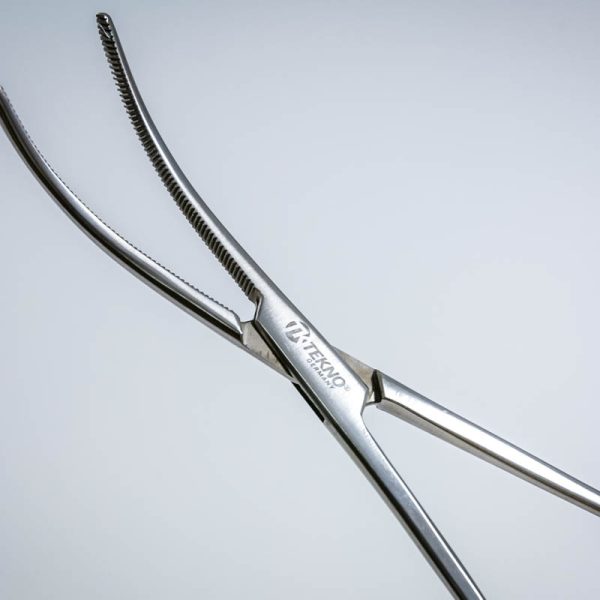 Kleszczyki naczyniowe Tekno tk12423-23 23 cm zagięte (31/18)