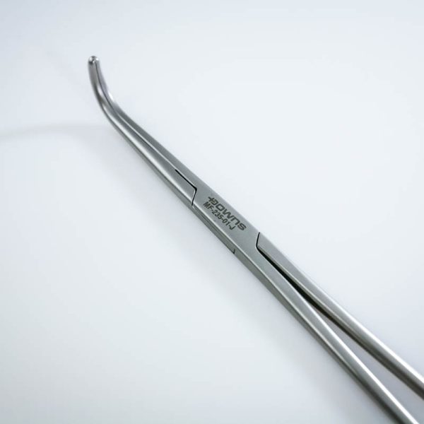 Kleszczyki naczyniowe Lower 23.5 cm zagięte (31/44)