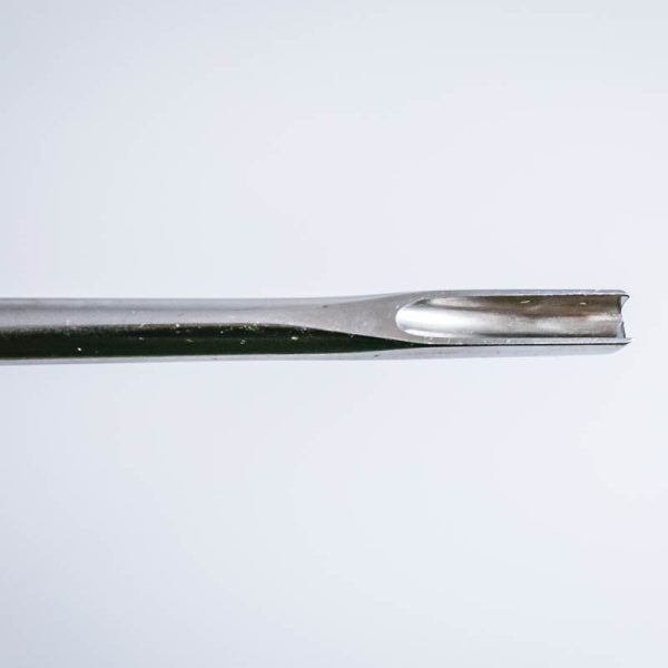 Dłuto kostne żłobowe INOX 6 mm proste (1/52) - Arestomed