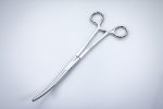 Zacisk Jelitowy Kleszcze Zaciskowe 26cm Zagięte (43/5)