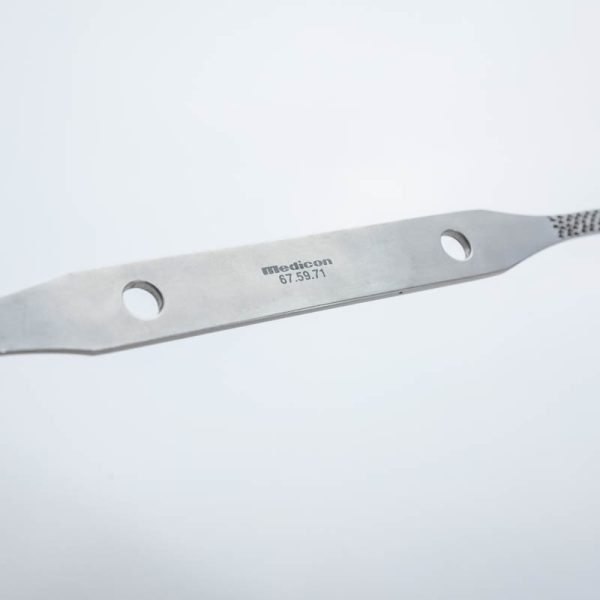 Raszpla nosowa dwustronna Medicon 21 cm (5/20) - Arestomed