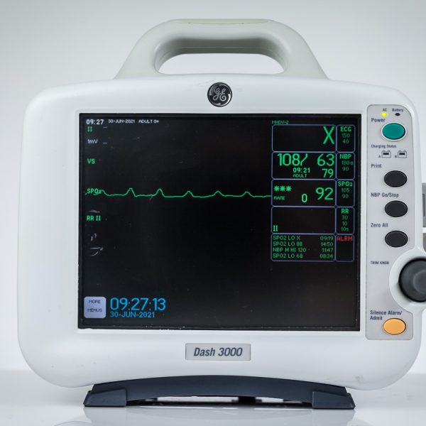 GE Dash 3000 Kardiomonitor Monitor Pacjenta