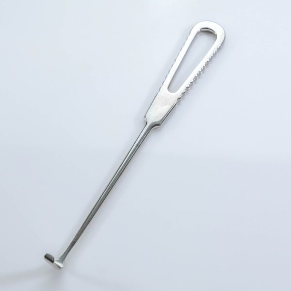Hak chirurgiczny Kocher-Langenbeck 20×8 mm (28/8) 21.5 cm - Arestomed