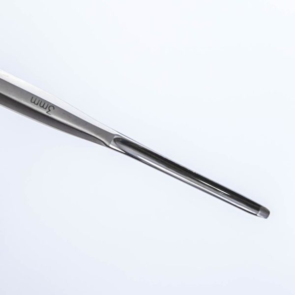 Dłuto kostne żłobowe 3 mm (24/11) - Arestomed