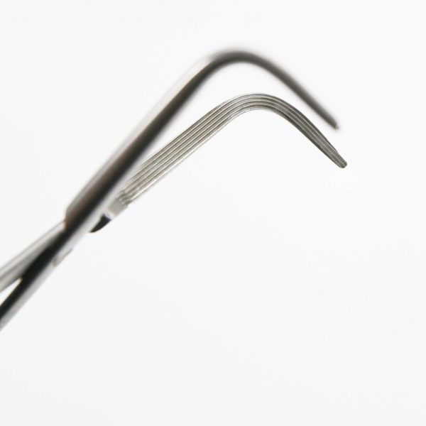 Kleszczyki preparacyjne Mixter zagięte (46/10) 23cm - Arestomed