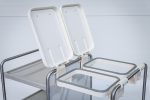 Hotec Wielopoziomowy Wózek Szpitalny na Pranie Odpady