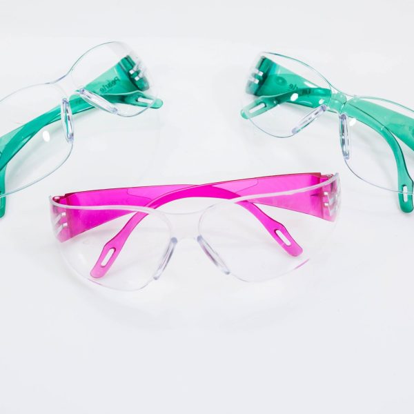 6x Okulary ochronne Uvex Unive Pearle gogle medyczne - Arestomed