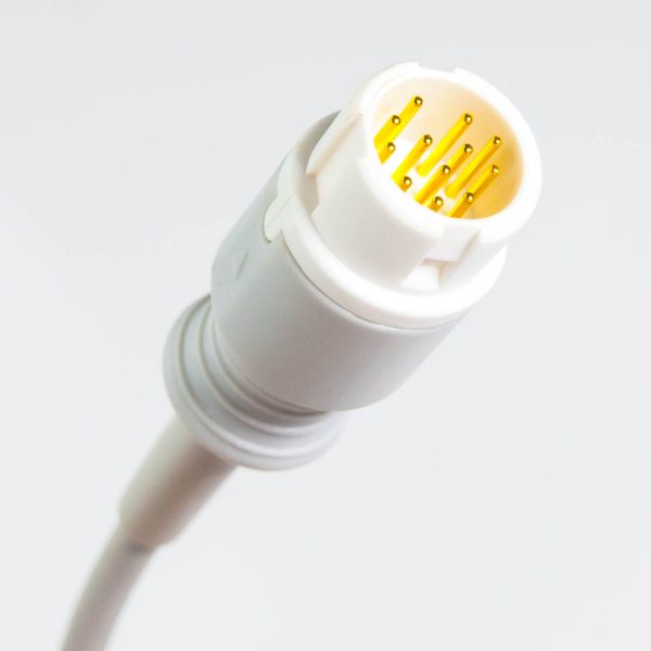 Kabel zbiorczy do 3 odprowadzeń EKG Philips 12Pin IEC Klamra - Arestomed