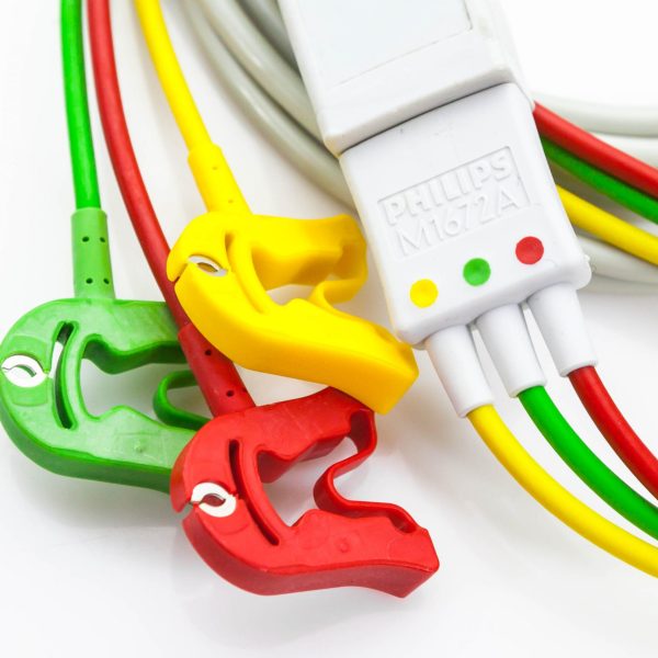 Kabel zbiorczy EKG 3 odprowadzenia Philips M1669A/M1672A - Arestomed