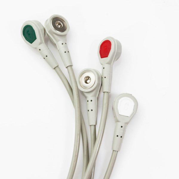 Kabel zbiorczy EKG 5 odprowadzeń zatrzask Philips/HP - Arestomed