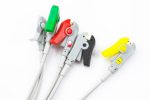 Kabel zbiorczy EKG 5 odprowadzeń Philips klamra M1668A - Arestomed