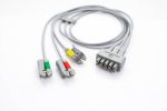 Kabel 3 odprowadzeń EKG klamra Multilink IEC CareFusion - Arestomed