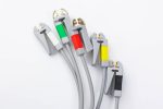 Kabel 5 odprowadzeń EKG klamra IEC GE Healthcare - Arestomed
