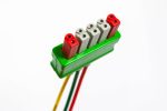 Kabel 3 odprowadzeń EKG klamra Draeger/Fukunda - Arestomed