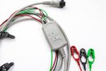 Kabel zbiorczy EKG 3 odprowadzenia Toshiba klamra - Arestomed