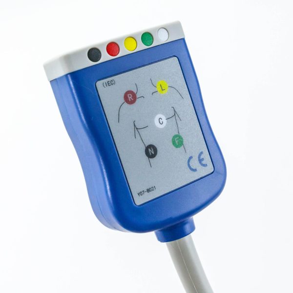 Kabel zbiorczy do 5 odprowadzeń EKG GE Asmuth - Arestomed