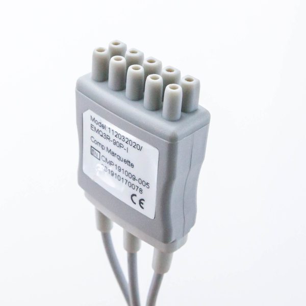 Kabel 3 odprowadzeń EKG Marquette klamra - Arestomed