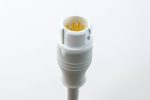 Kabel zbiorczy do 3 odprowadzeń EKG Philips klamra - Arestomed