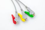 Kabel EKG z przewodami 3 odprowadzenia GE Marquette klamra - Arestomed