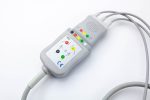 Kabel EKG z przewodami 3 odprowadzenia GE Marquette klamra - obrazek 3