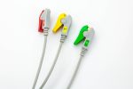 Kabel EKG z przewodami 3 odprowadzenia GE Multilink klamra - Arestomed