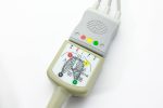 Kabel EKG z przewodami 3 odprowadzenia GE Multilink klamra - Arestomed