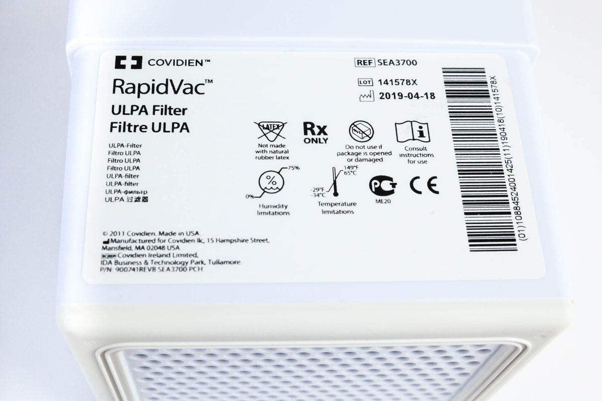 RapidVac Valleylab Ewakuator Dymu Pochłaniacz - Arestomed