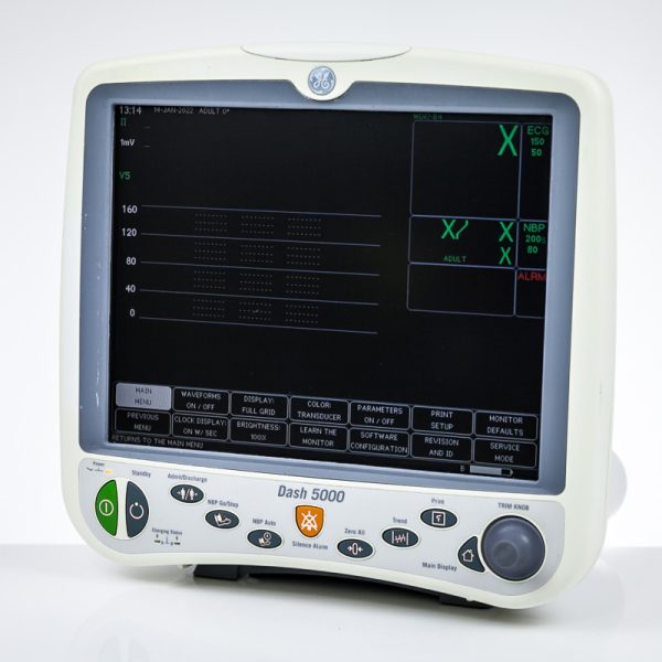 GE Dash 5000 Monitor Pacjenta Kardiomonitor ICU