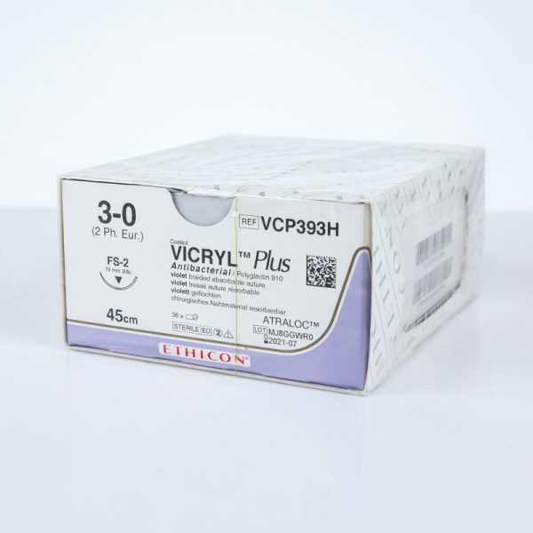 Vicryl PLUS Szew wchłanialny 3-0 19 mm Nici chirurgiczne (P5/4) - Arestomed
