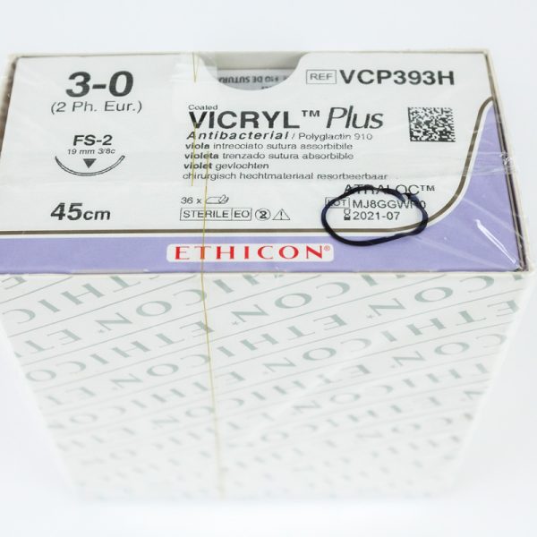 Vicryl PLUS Szew wchłanialny 3-0 19 mm Nici chirurgiczne (P5/4) - Arestomed