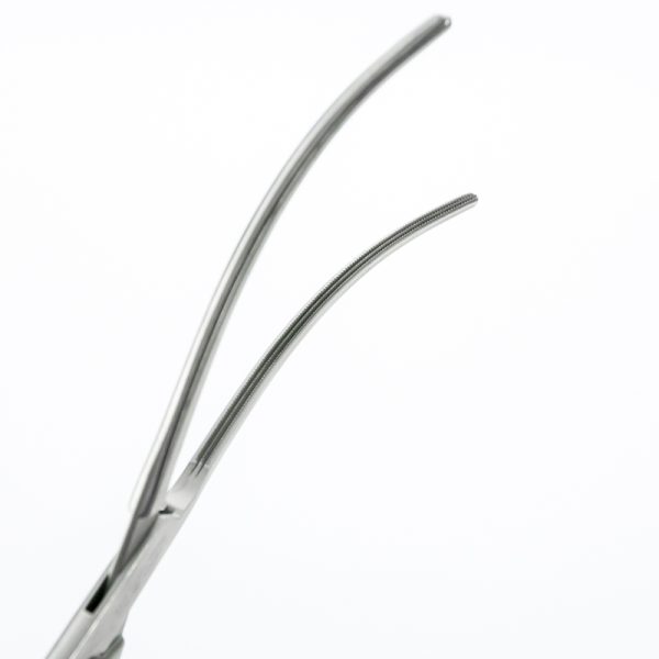 Kleszczyki atraumatyczne DeBakey 32 cm Tytanowe (50/43) Zagięte - Arestomed