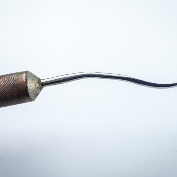 Dłuto kostne żłobowe 7 mm wygięte (55/34)