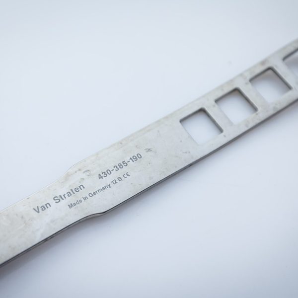 Łopatka laryngologiczna Brünings 19 cm (56/33)