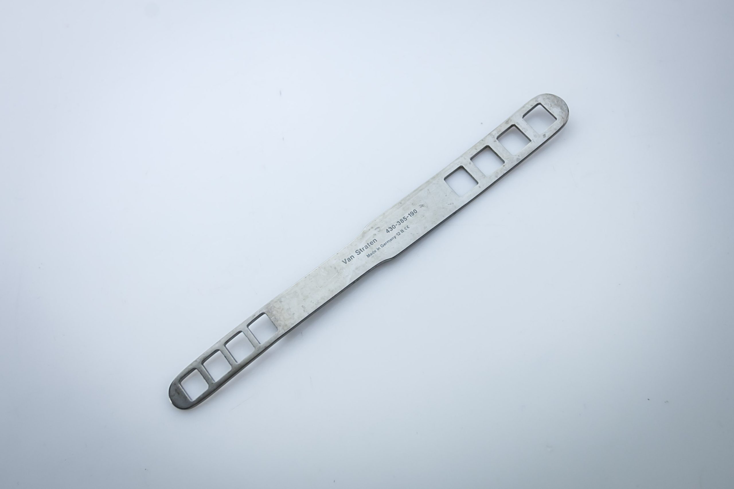 221108 Łopatka laryngologiczna Brünings 19 cm (56/33)