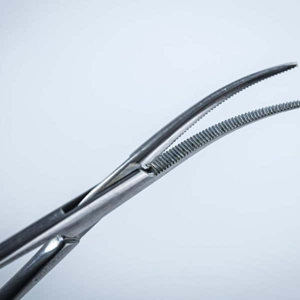 Kleszczyki Naczyniowe Crile Podgięte 25cm Pean (56/46)
