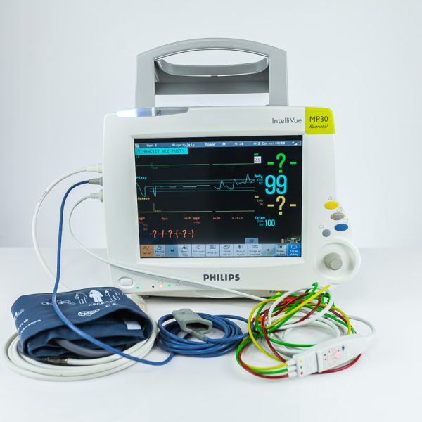 Philips IntelliVue MP30 Monitor Pacjenta z uchwytem na łóżko