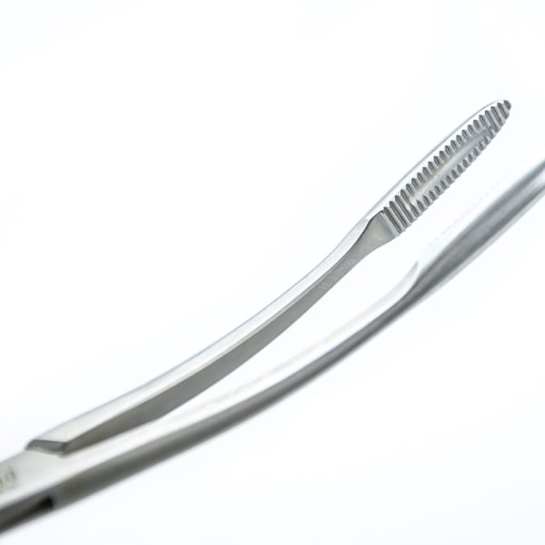 Kleszcze opatrunkowe Gross Maier Aesculap 26.5cm (58/6) Zagięte
