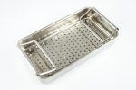 Kontener sterylizacyjny z koszem 30x14x9.5cm W10