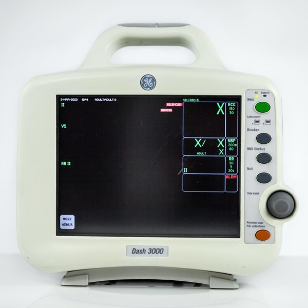 GE Dash 3000 Kardiomonitor Monitor Pacjenta CO2