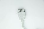 Kabel dołączeniowy 3 odprowadzenia EKG Klamra Drager 1M - obrazek 2
