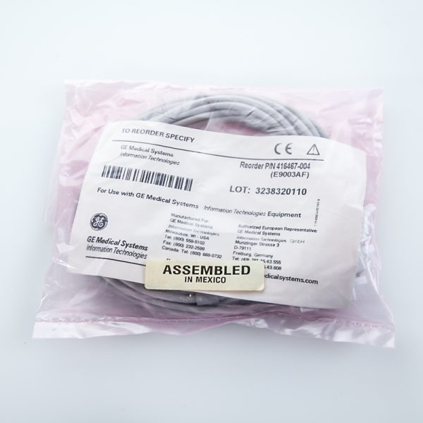 Kabel 5 odprowadzeń EKG klamra IEC GE Healthcare
