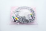 Kabel 5 odprowadzeń EKG klamra IEC GE Healthcare