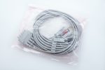 Kabel 5 odprowadzeń EKG klamra IEC GE Healthcare