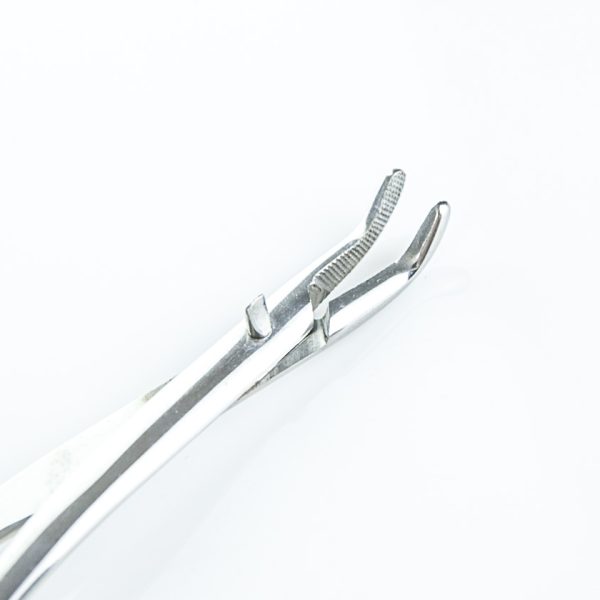 Kleszczyki chirurgiczne zagięte 16 cm (67/43)