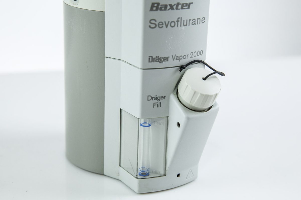 Drager Vapor 2000 Baxter Parownik Sevoflurane