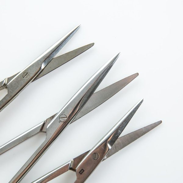Zestaw nożyczek chirurgicznych prostych 16cm – 18 cm (70/19) 