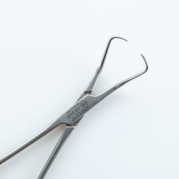 Kleszczyki do serwet Backhaus Aesculap 11 cm (70/27) 