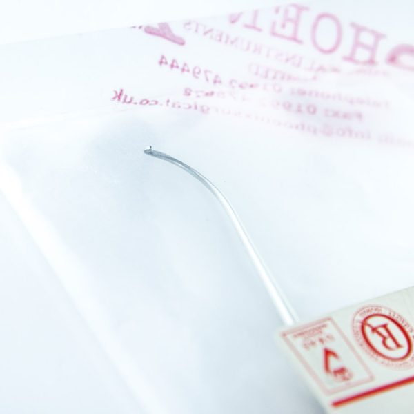 Haczyk chirurgiczny Oesch zagięty regenerowany 16,5 cm (71/58) 