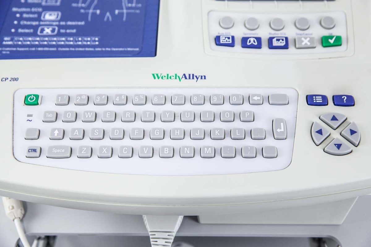 Welch Allyn CP 200 Aparat EKG Elektrokardiograf 1